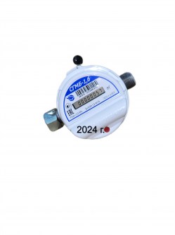 Счетчик газа СГМБ-1,6 с батарейным отсеком (Орел), 2024 года выпуска Егорьевск